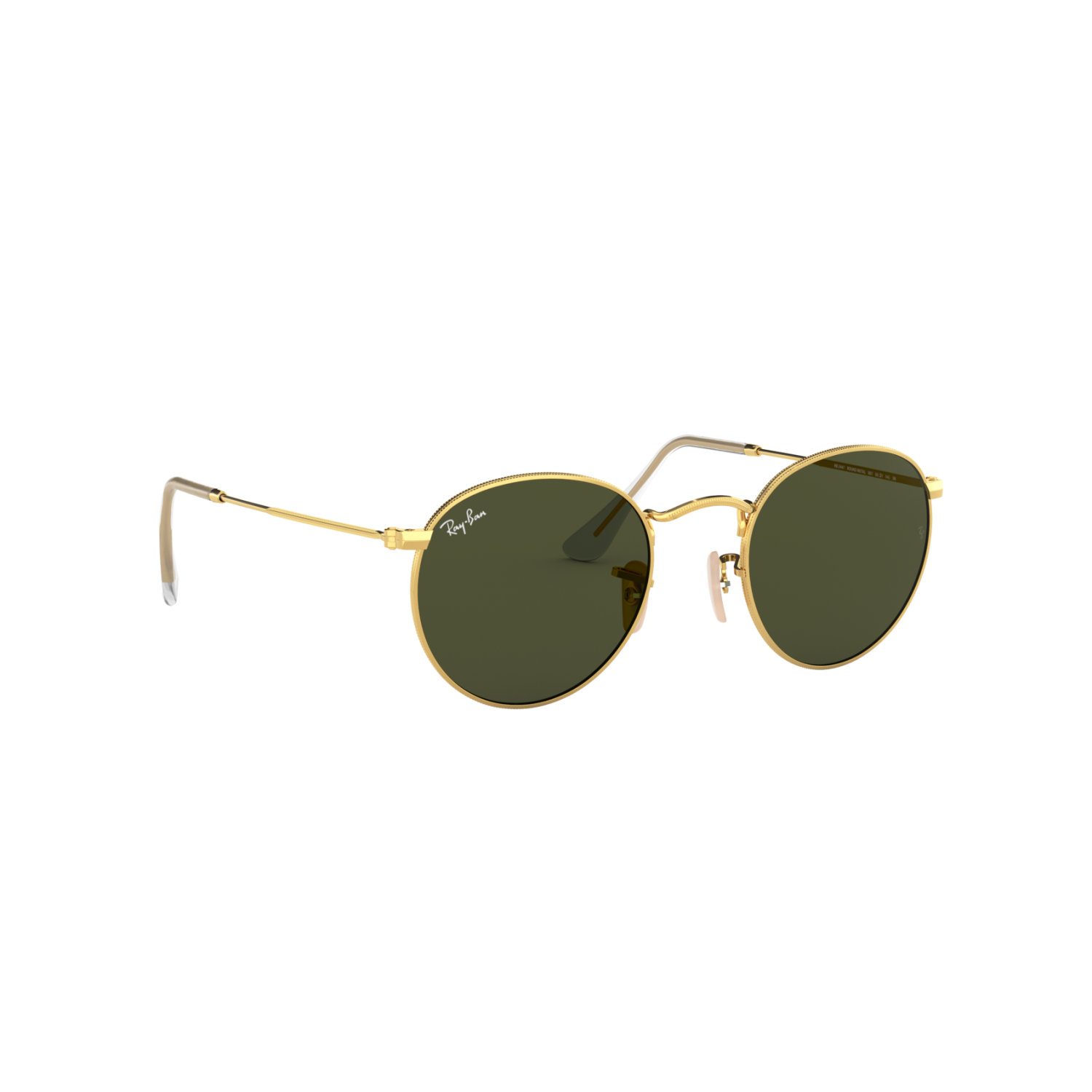 Ray Ban ROUND METAL RB3447 Gold Men's Sunglasses