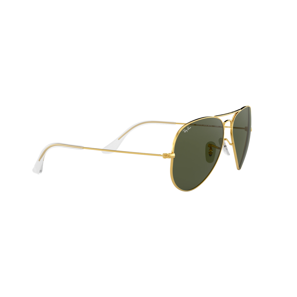 Ray Ban AVIATOR LARGE METAL RB3025 Gold Unisex Sunglasses