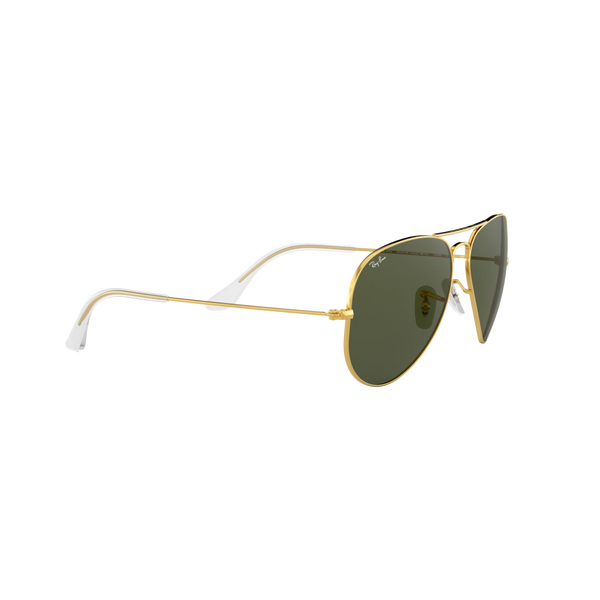 Ray Ban AVIATOR LARGE METAL RB3025 Gold Unisex Sunglasses