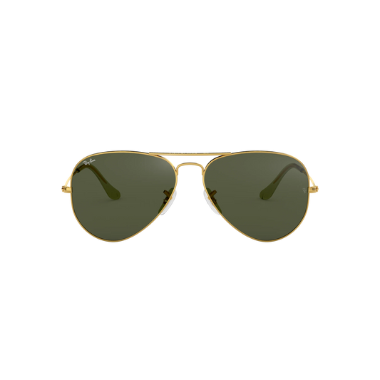 Ray Ban AVIATOR LARGE METAL RB3025 Gold Unisex Sunglasses