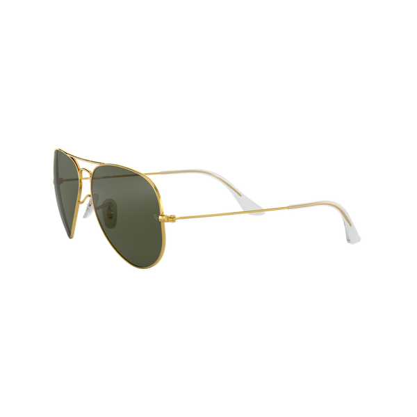 Ray Ban AVIATOR LARGE METAL RB3025 Gold Unisex Sunglasses