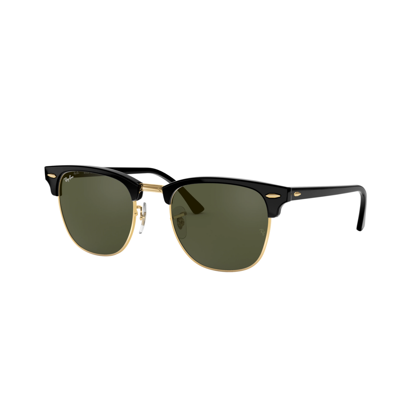 Ray Ban CLUBMASTER RB3016 Black Unisex Sunglasses