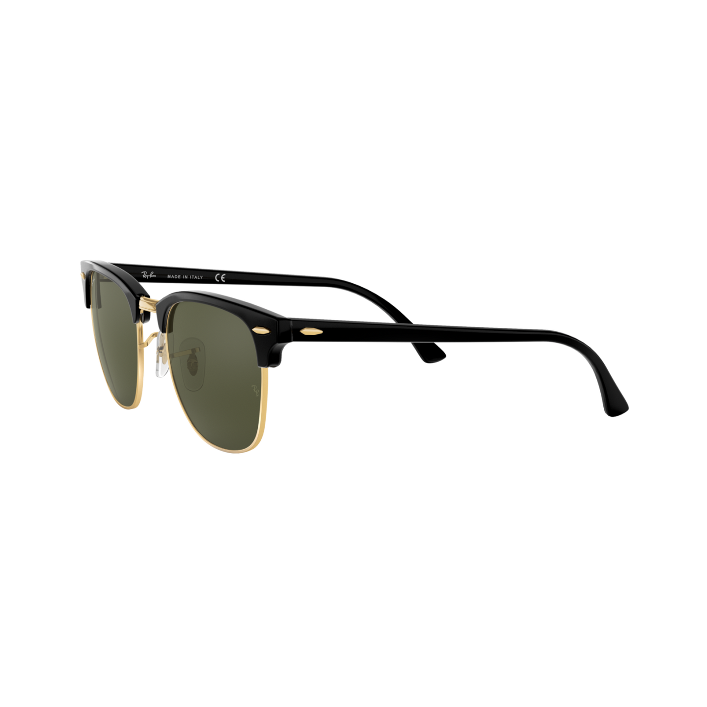 Ray Ban CLUBMASTER RB3016 Black Unisex Sunglasses