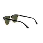 Ray Ban CLUBMASTER RB3016 Black Unisex Sunglasses
