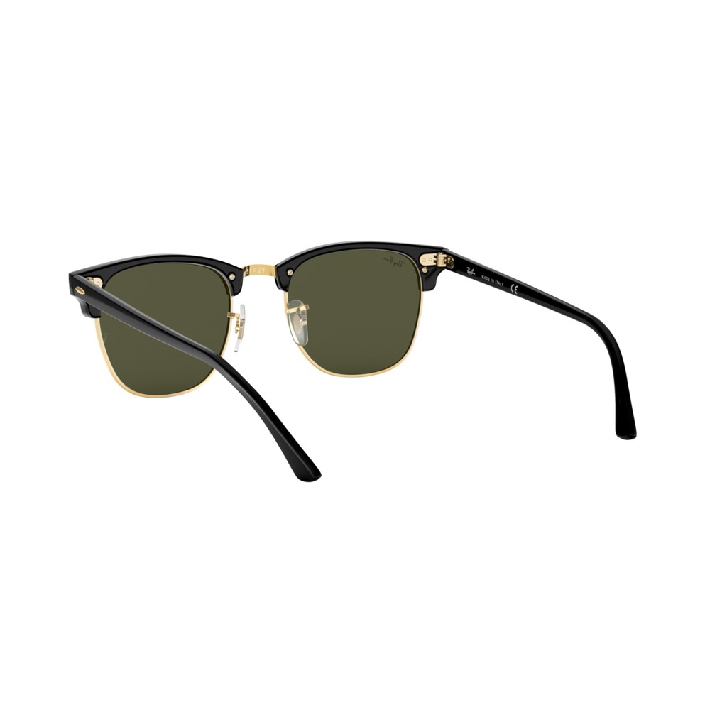 Ray Ban CLUBMASTER RB3016 Black Unisex Sunglasses