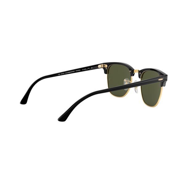 Ray Ban CLUBMASTER RB3016 Black Unisex Sunglasses