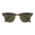 Ray Ban CLUBMASTER RB3016 Green Havana Unisex Sunglasses