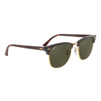Ray Ban CLUBMASTER RB3016 Green Havana Unisex Sunglasses