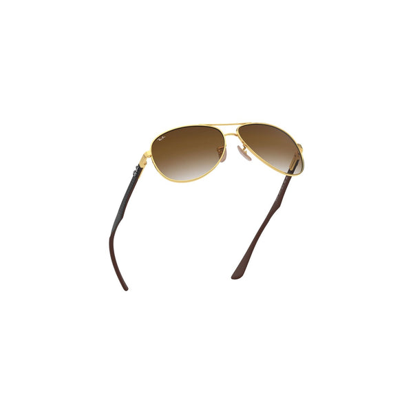 Ray Ban CARBON FIBRE RB8313 Brown Gold Men's Sunglasses