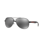 Prada Linea Rossa PS 53PS PS 53PS Black Men's Sunglasses