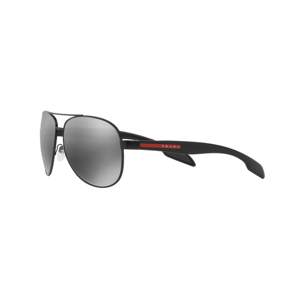 Prada Linea Rossa PS 53PS PS 53PS Black Men's Sunglasses