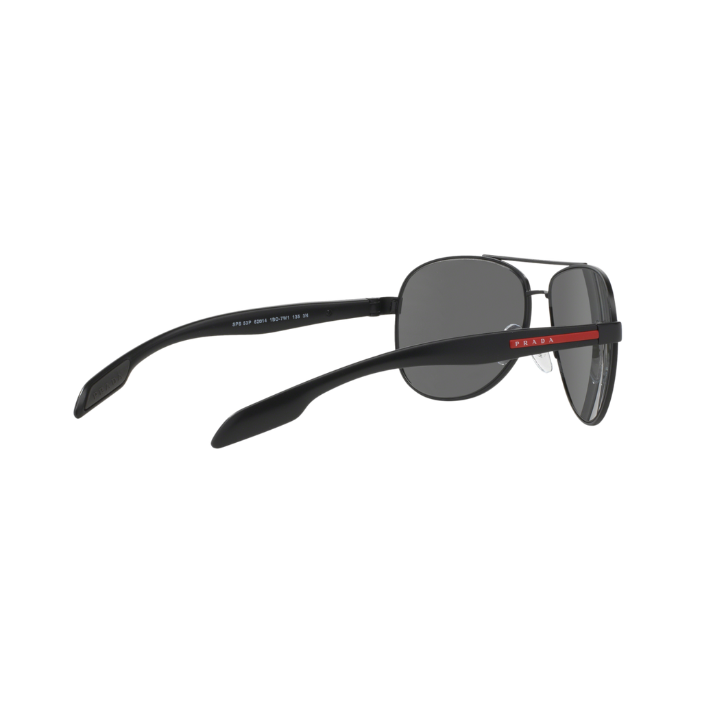 Prada Linea Rossa PS 53PS PS 53PS Black Men's Sunglasses