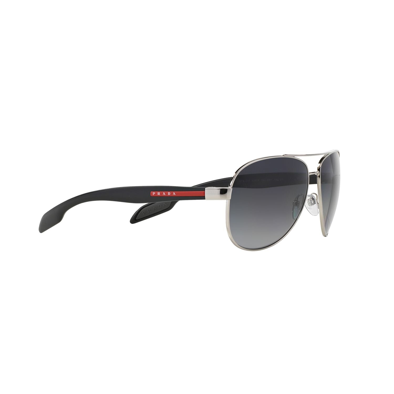 Prada Linea Rossa PS 53PS PS 53PS Silver Grey Men's Polarized Sunglasses