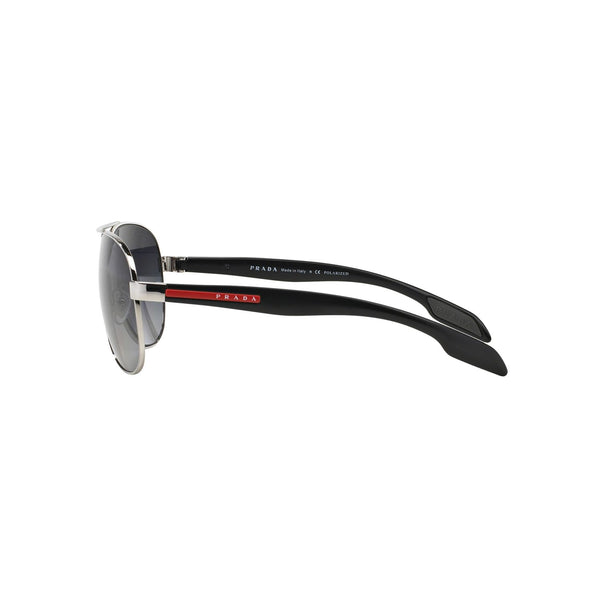 Prada Linea Rossa PS 53PS PS 53PS Silver Grey Men's Polarized Sunglasses