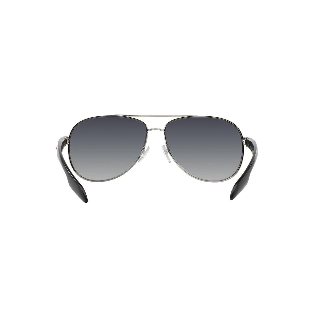 Prada Linea Rossa PS 53PS PS 53PS Silver Grey Men's Polarized Sunglasses