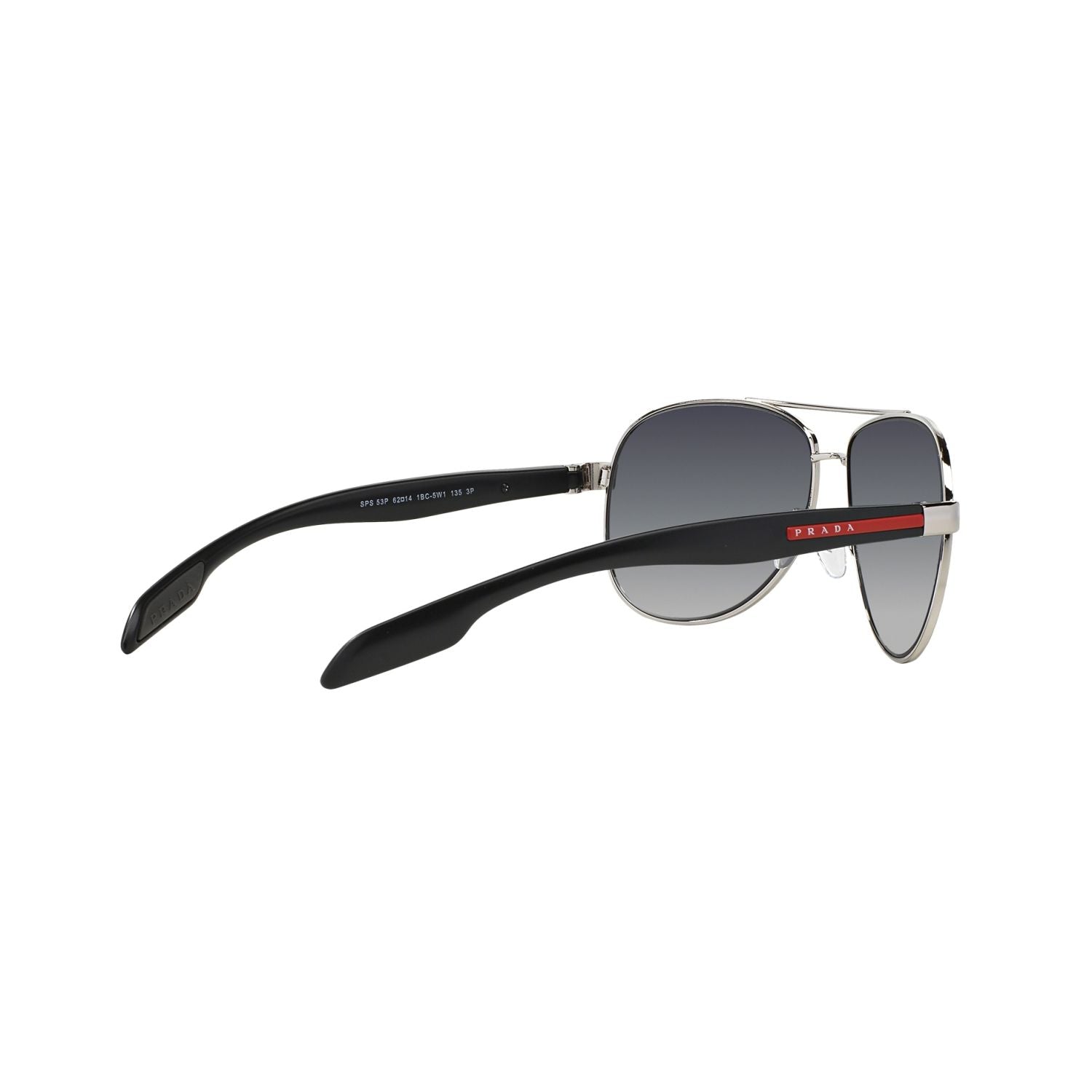 Prada Linea Rossa PS 53PS PS 53PS Silver Grey Men's Polarized Sunglasses
