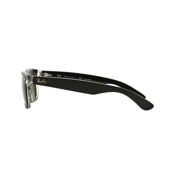 Ray Ban NEW WAYFARER RB2132 Clear Black Unisex Polarized Sunglasses