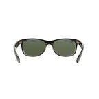 Ray Ban NEW WAYFARER RB2132 Clear Black Unisex Polarized Sunglasses