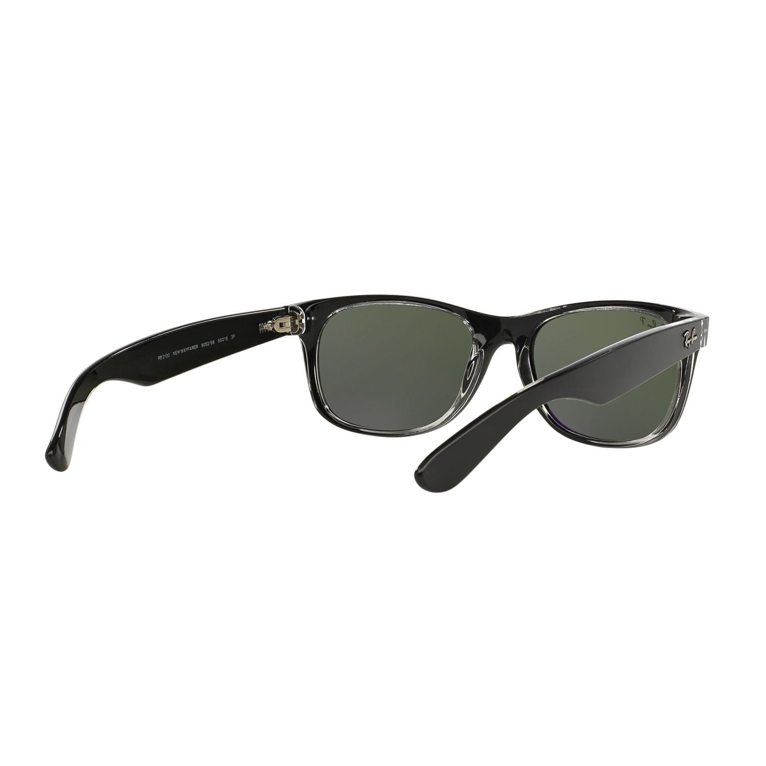 Ray Ban NEW WAYFARER RB2132 Clear Black Unisex Polarized Sunglasses