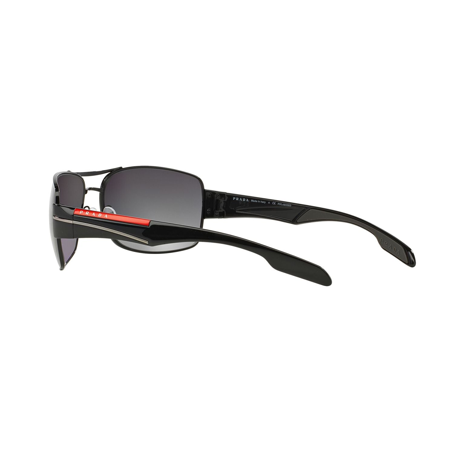 Prada Linea Rossa PS 53NS PS 53NS Black Men's Polarized Sunglasses