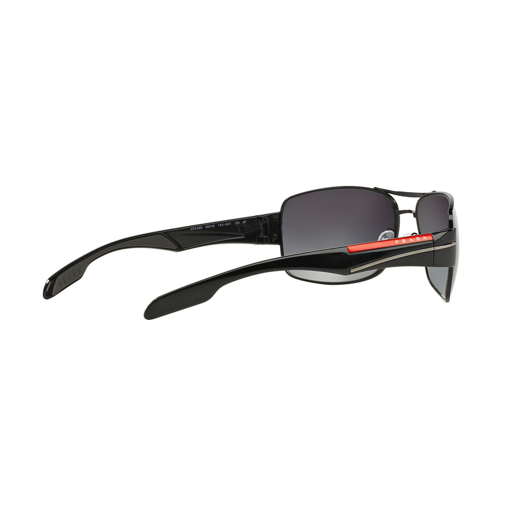 Prada Linea Rossa PS 53NS PS 53NS Black Men's Polarized Sunglasses