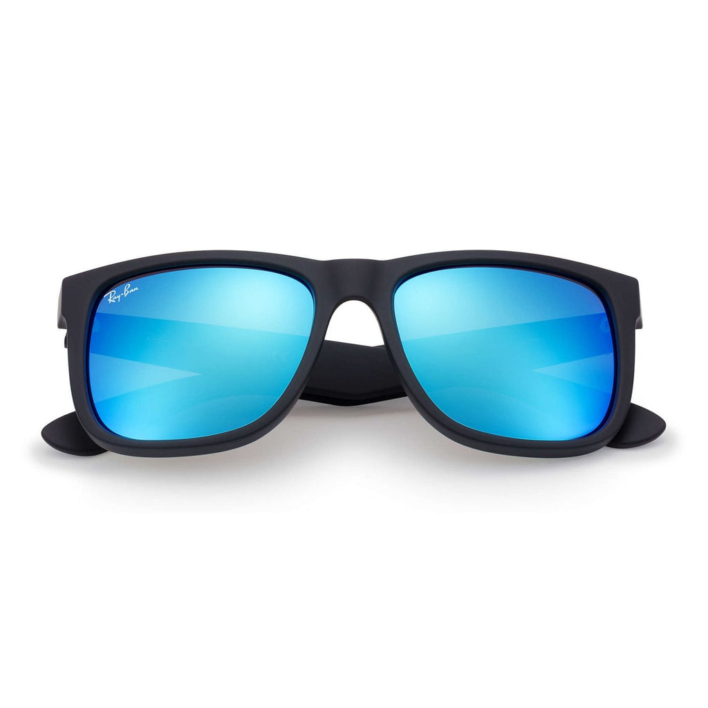 Ray Ban JUSTIN RB4165 Blue Black Men's Sunglasses