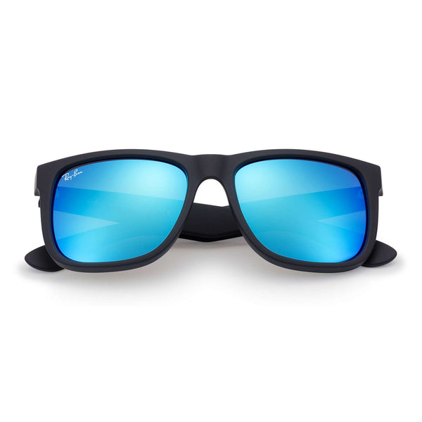Ray Ban JUSTIN RB4165 Blue Black Men's Sunglasses