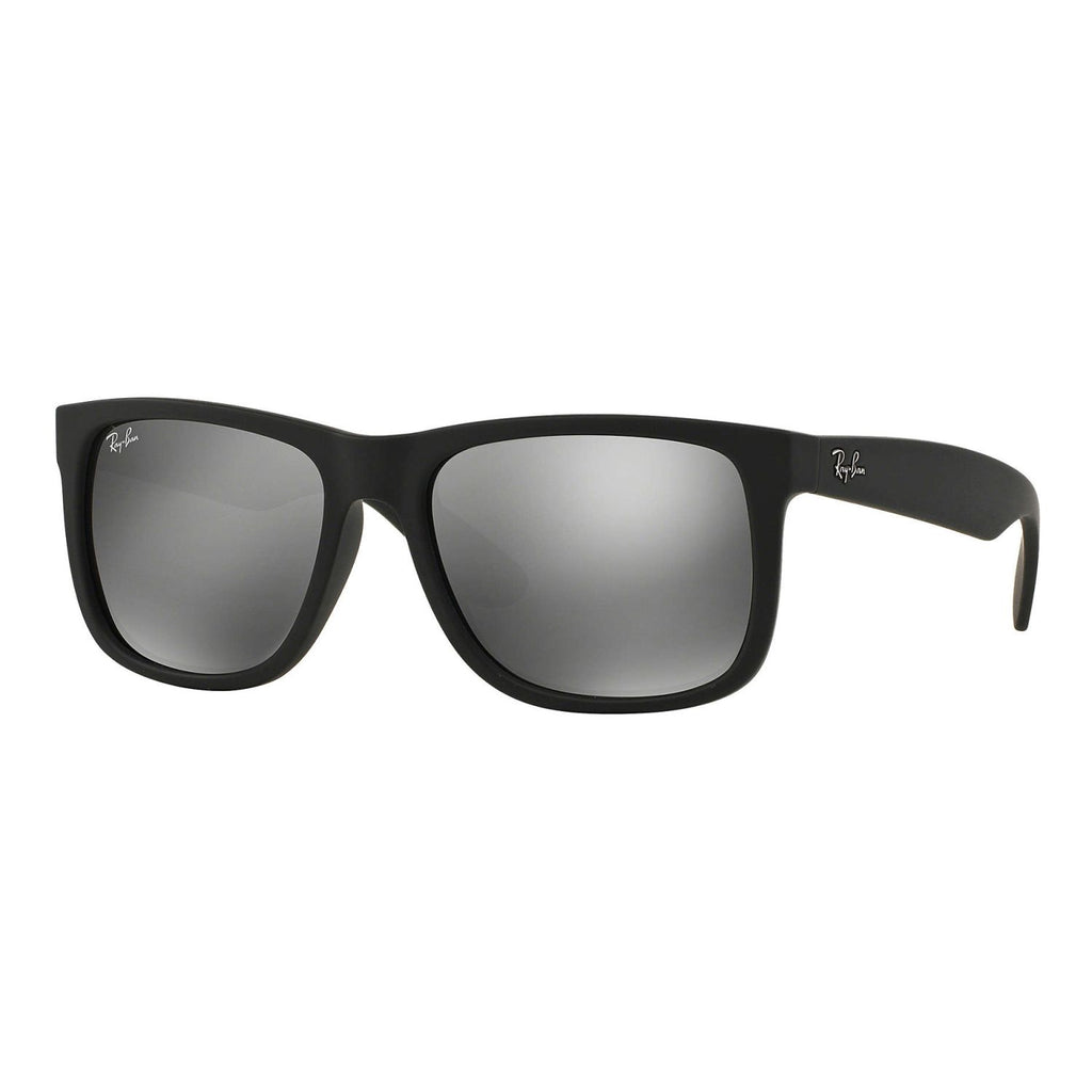 Ray Ban JUSTIN RB4165 Grey Black Men's Sunglasses