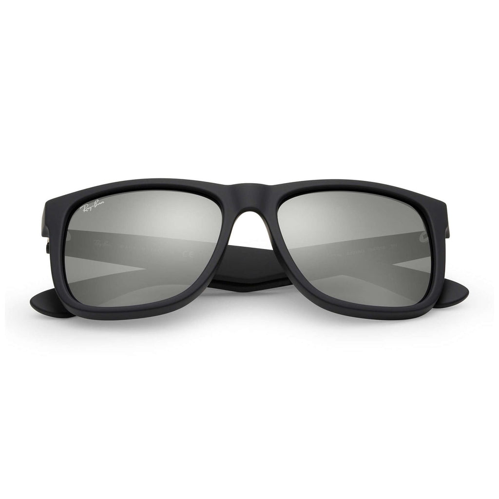 Ray Ban JUSTIN RB4165 Grey Black Men's Sunglasses