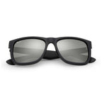 Ray Ban JUSTIN RB4165 Grey Black Men's Sunglasses