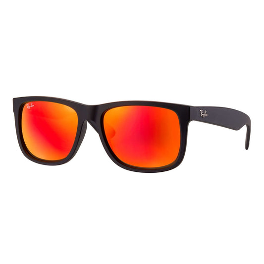 Ray Ban JUSTIN RB4165 Red Black Men's Sunglasses