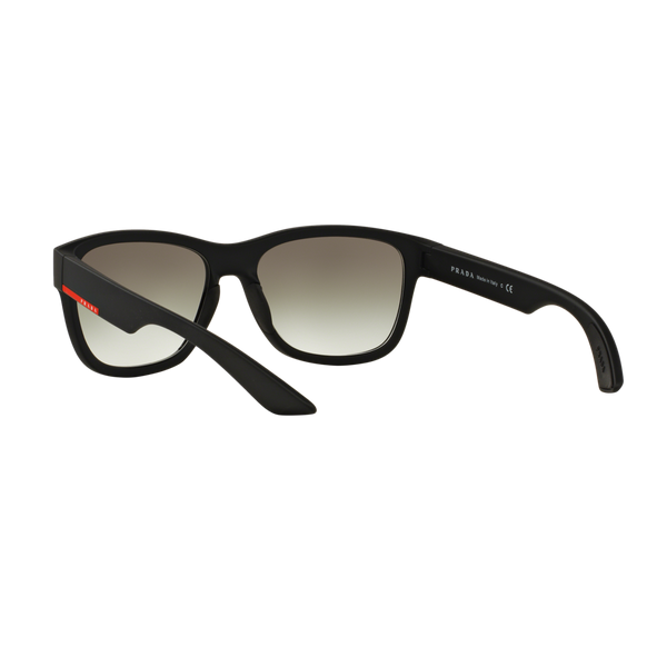 Prada Linea Rossa PS 03QS PS 03QS Black Men's Sunglasses