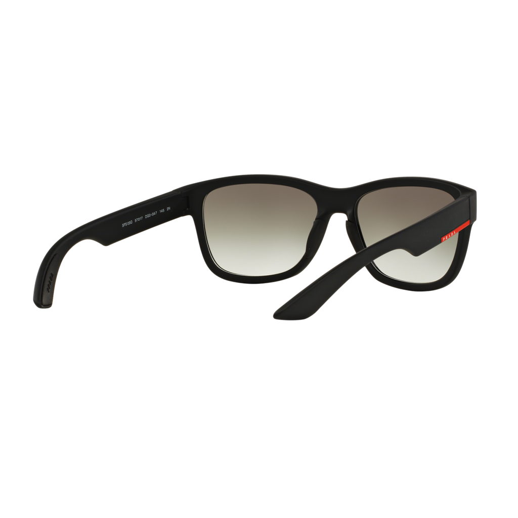 Prada Linea Rossa PS 03QS PS 03QS Black Men's Sunglasses