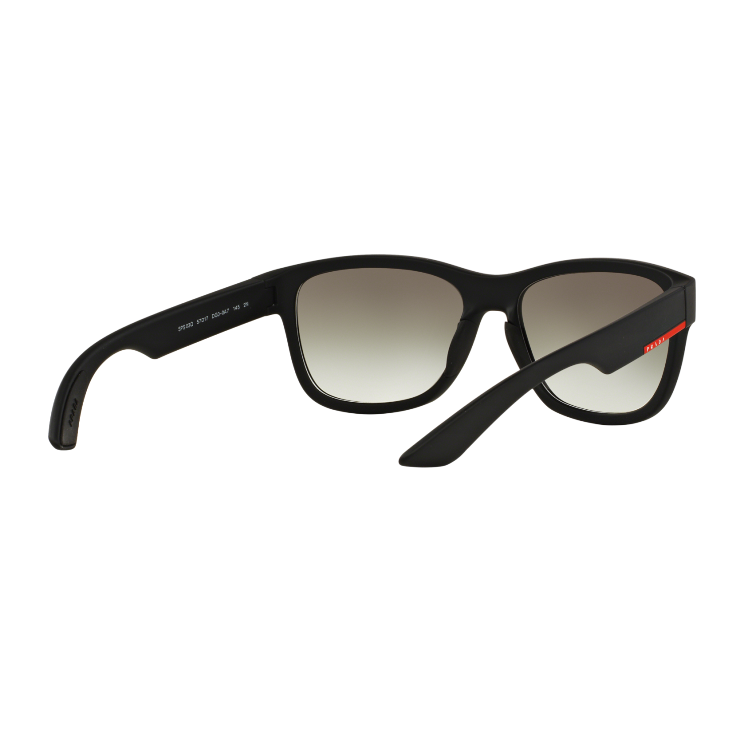 Prada Linea Rossa PS 03QS PS 03QS Black Men's Sunglasses
