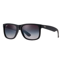Ray Ban JUSTIN RB4165 Grey Black Men's Polarized Sunglasses