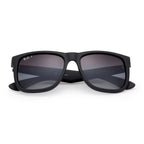 Ray Ban JUSTIN RB4165 Grey Black Men's Polarized Sunglasses