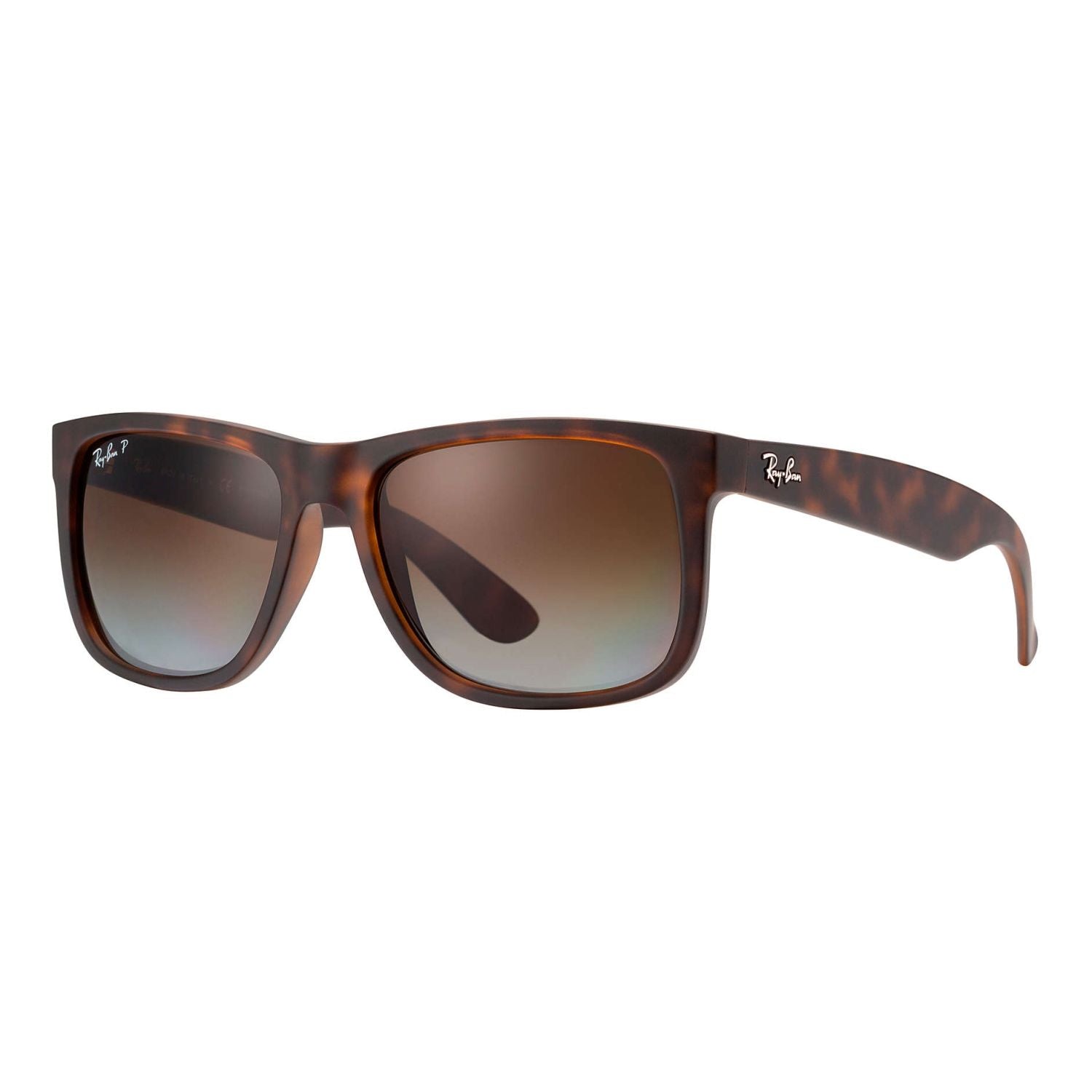 Ray Ban JUSTIN RB4165 Brown Havana Men's Polarized Sunglasses