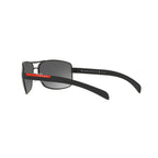 Prada Linea Rossa PS 54IS PS 54IS Black Men's Polarized Sunglasses