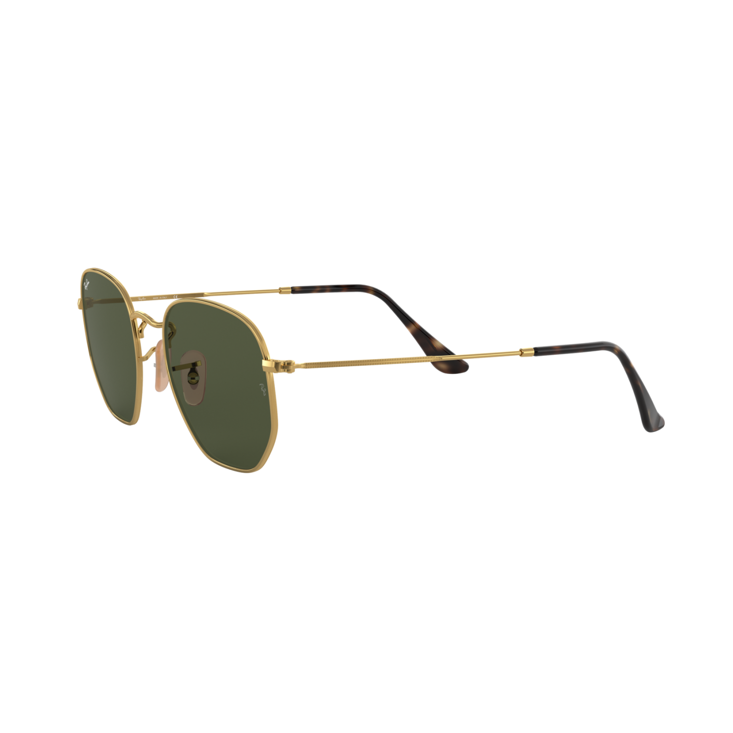 Ray Ban HEXAGONAL RB3548N Gold Unisex Sunglasses