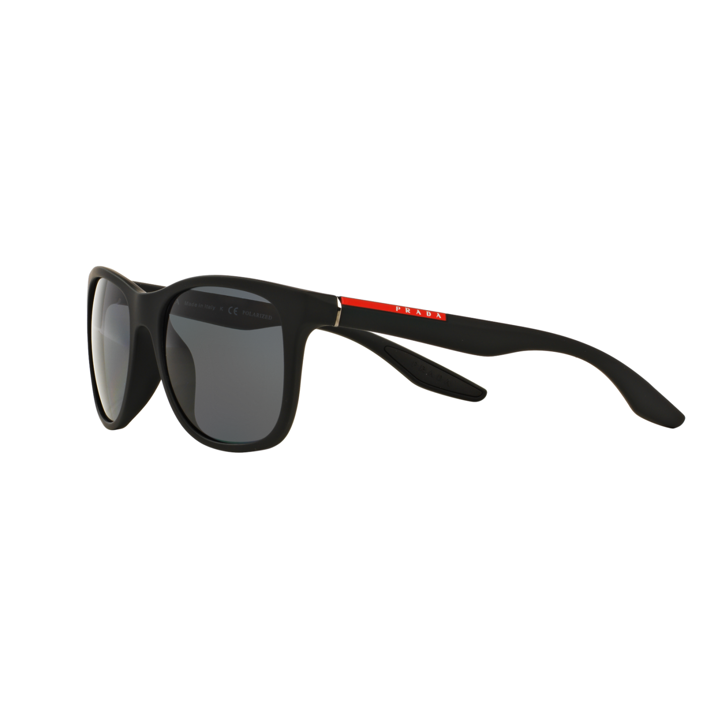 Prada Linea Rossa PS 03OSF PS 03OSF Black Men's Polarized Sunglasses