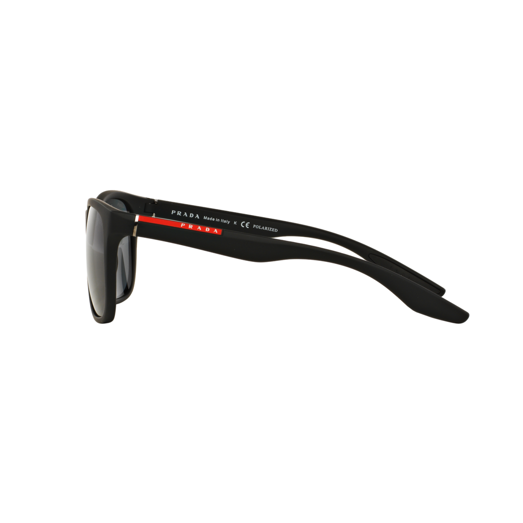 Prada Linea Rossa PS 03OSF PS 03OSF Black Men's Polarized Sunglasses