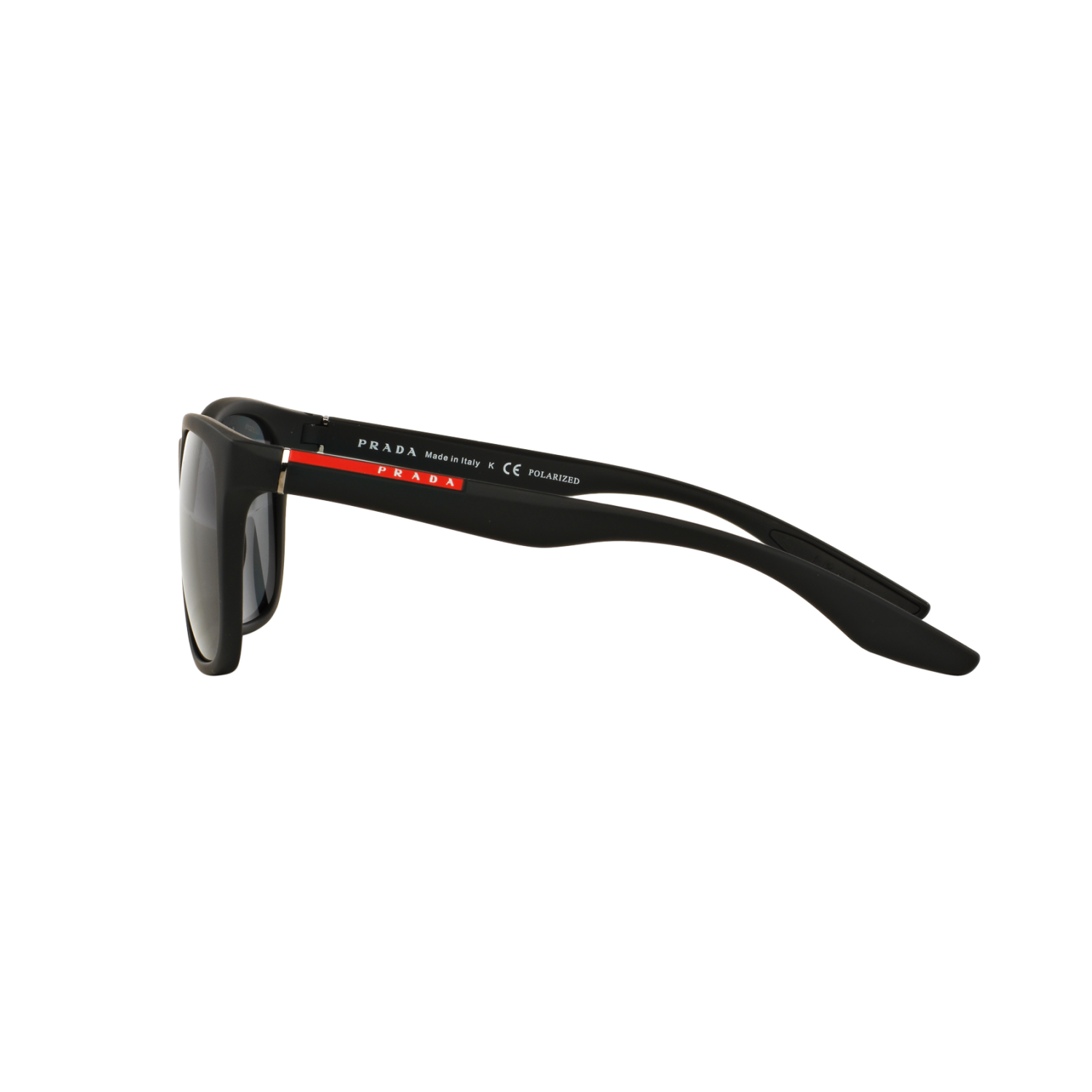 Prada Linea Rossa PS 03OSF PS 03OSF Black Men's Polarized Sunglasses