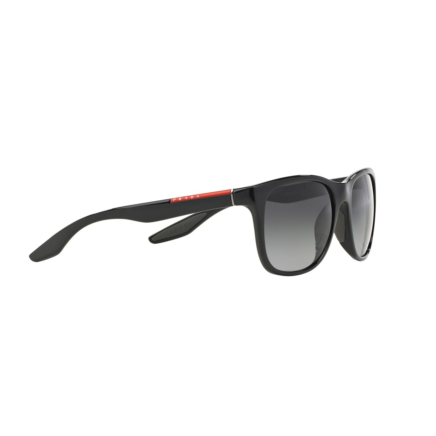 Prada Linea Rossa PS 03OSF PS 03OSF Black Men's Polarized Sunglasses