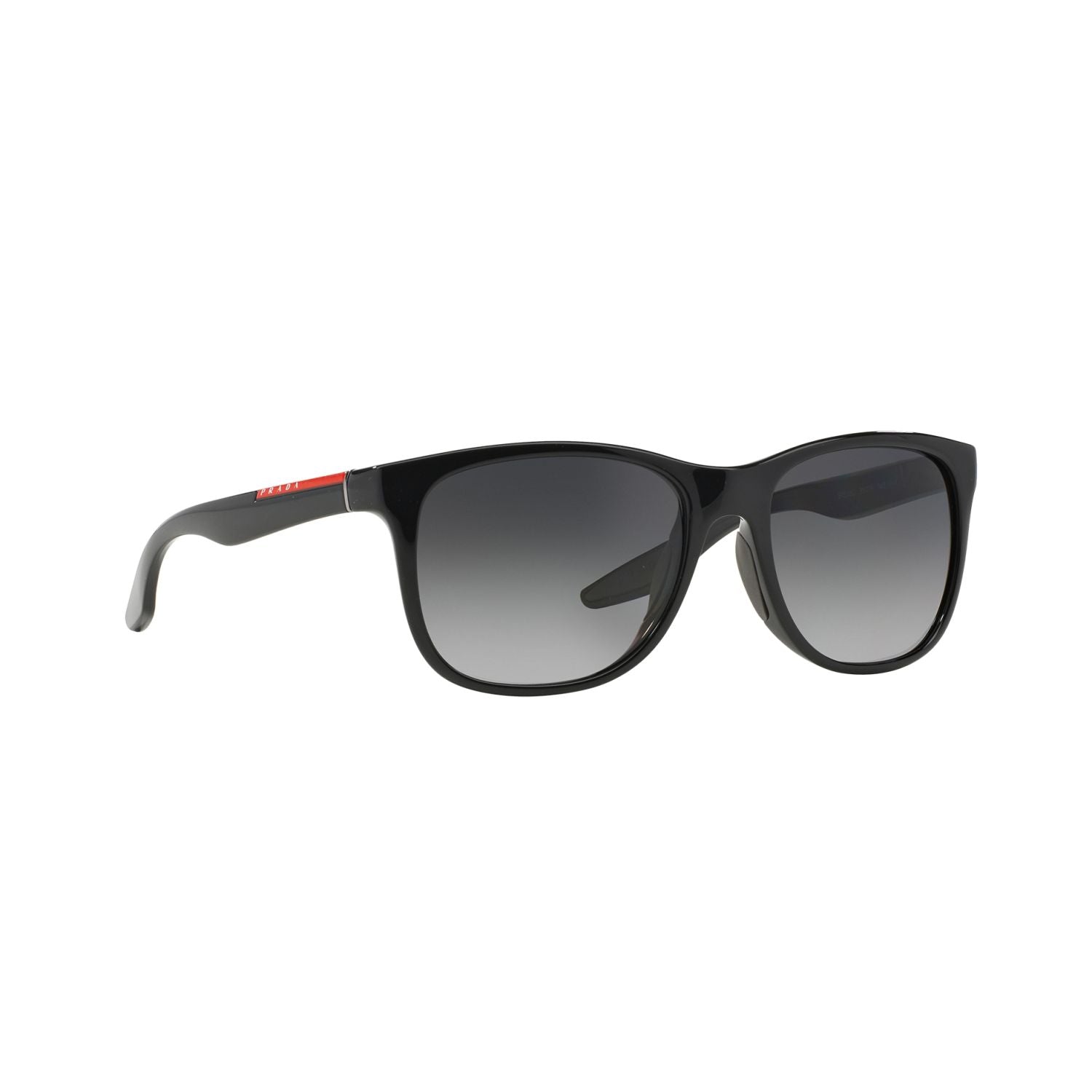 Prada Linea Rossa PS 03OSF PS 03OSF Black Men's Polarized Sunglasses
