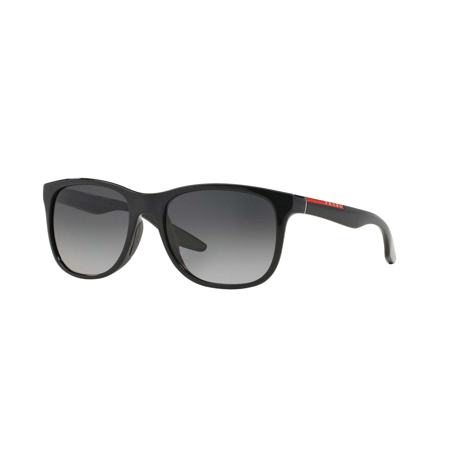Prada Linea Rossa PS 03OSF PS 03OSF Black Men's Polarized Sunglasses