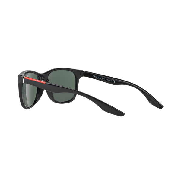 Prada Linea Rossa PS 03OSF PS 03OSF Black Men's Sunglasses