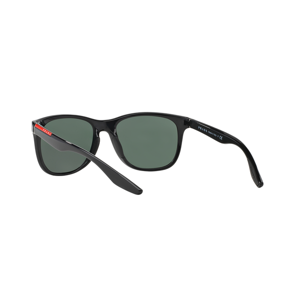 Prada Linea Rossa PS 03OSF PS 03OSF Black Men's Sunglasses