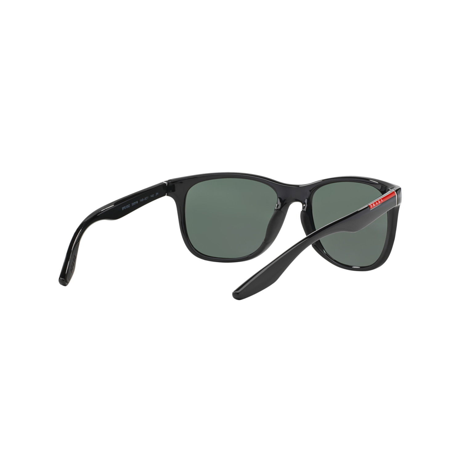 Prada Linea Rossa PS 03OSF PS 03OSF Black Men's Sunglasses