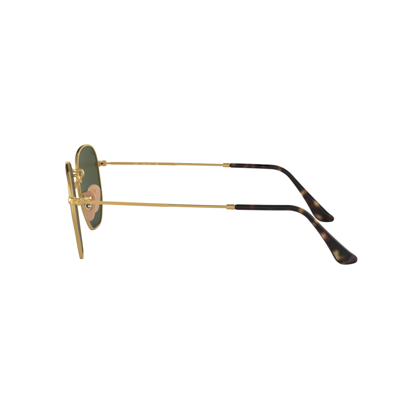 Ray Ban HEXAGONAL RB3548N Gold Unisex Sunglasses