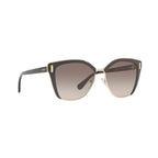 Prada PR 56TS PR 56TS Brown Gold Women's Sunglasses